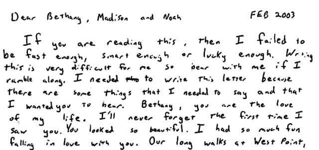 The EQ Platoon gets letters from an elementary school