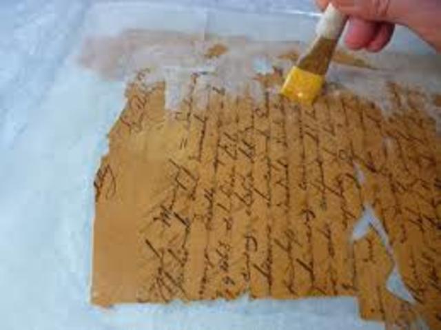 PAPIRO EGIPCIO 600 A.C