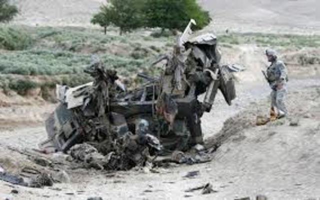 (Unclear time)Ryan salvages humvee wreck