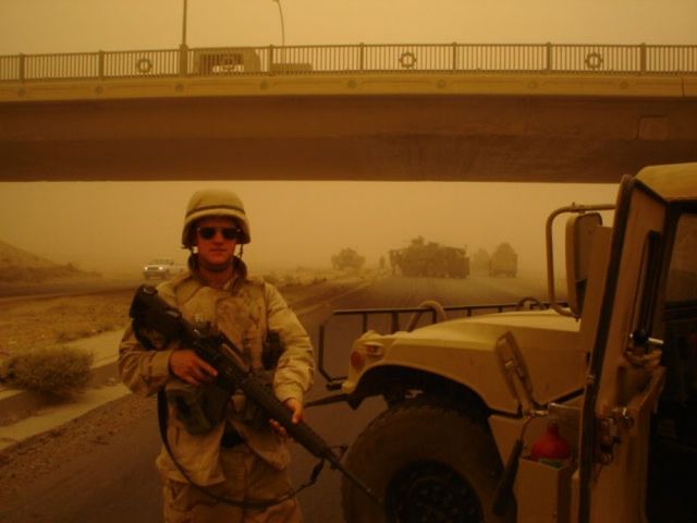 Ryan enlists in the army.