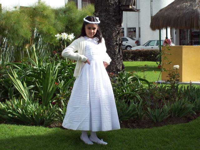 Hice mi primera comunion