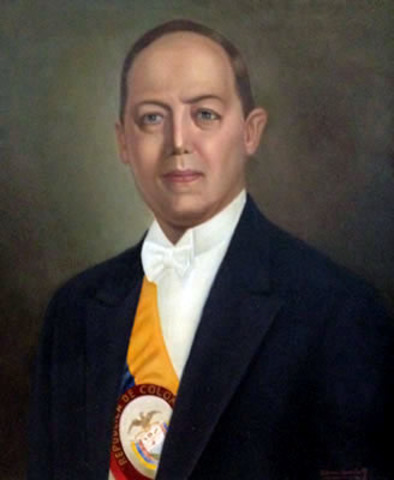 Enrique Olaya Herrera Presidente.