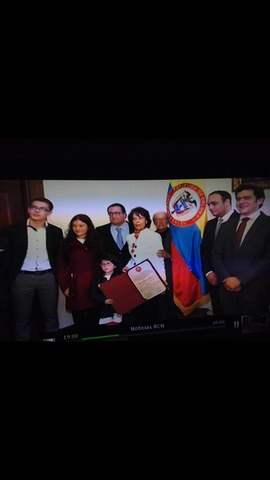 Salgo en television Nacional