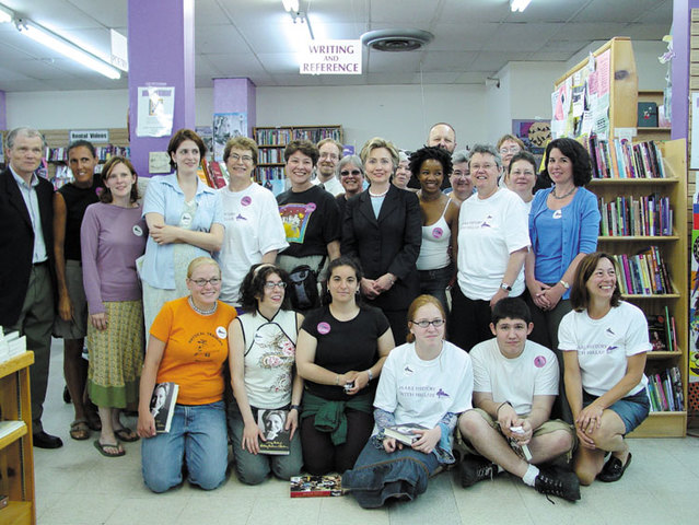 Hilary Clinton Book Signing