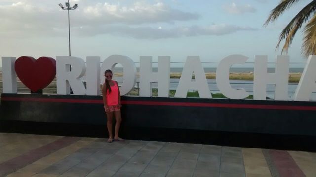 Viajé a la Guajira, y Valledupar.