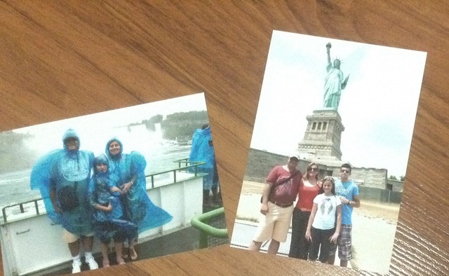 Hice mi primer viaje a Nueva York y Canadá.