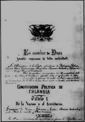 Constitución de 1886