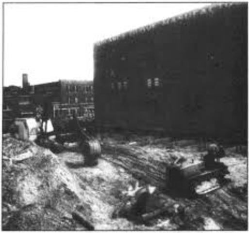 Advance Glove factory building moved