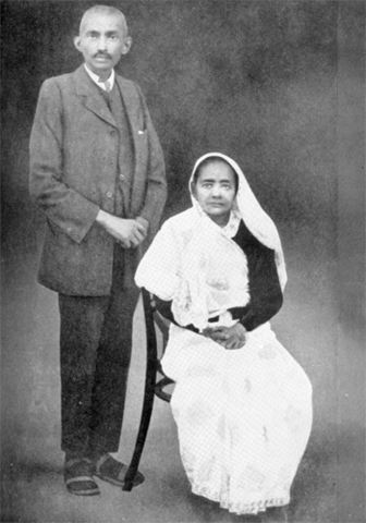Gandhi marries Kasturbai Makhanji in an arranged marriage.