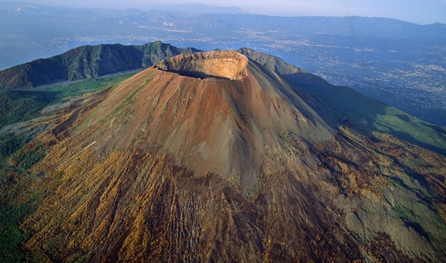 Mount Vesuvius Erupts