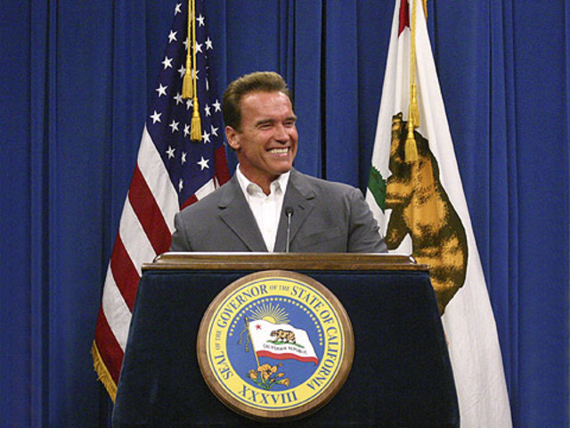 Arnold Schwarzenegger was elected as Governor