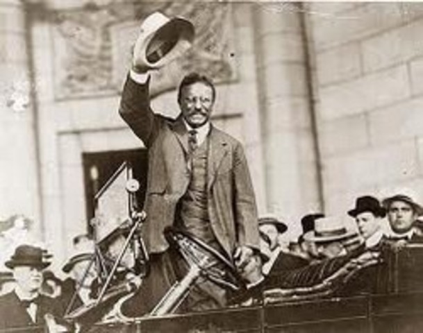 Theodore Roosevelt Becomes President