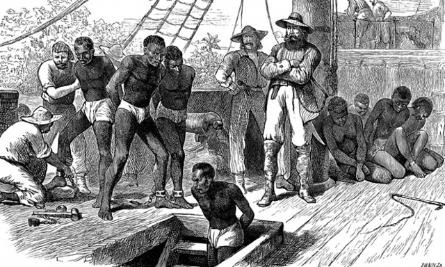 Slavery present in all British colonies