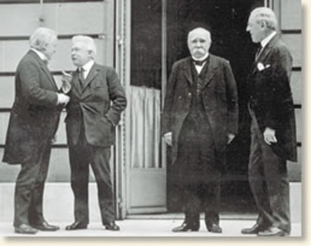 Treaty of Versailles is signed