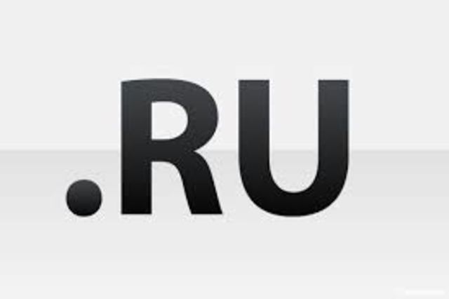Регистрация домена .ru для Российской Федерации