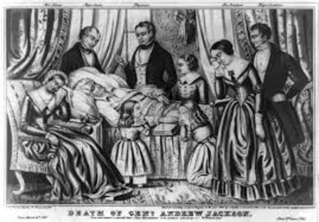 Death of Andrew Jackson