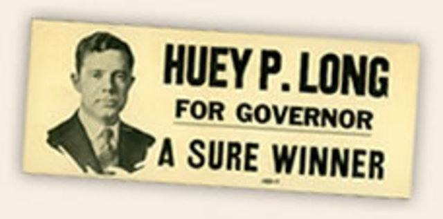 Long's first run for Governor