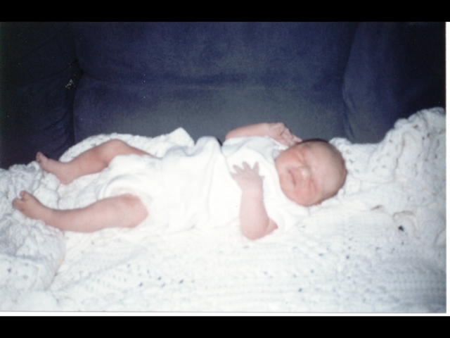 When i was just born.