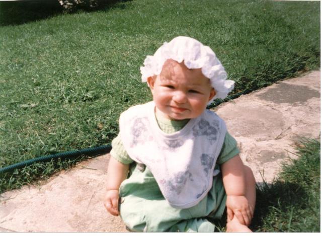 My first adventure in the garden.