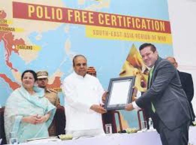 Southeast Asia Region Polio Free