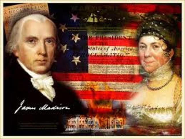 James Madison gets married