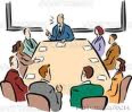 Broker meeting at the Calgary Office