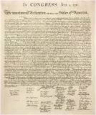 The Declaration of Independence