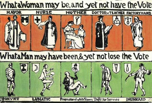 SOME WOMEN ARE ABLE TO VOTE