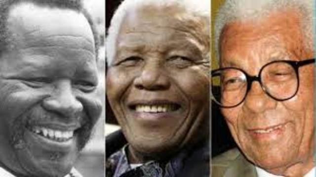found leaders including Nelson Mandela, Walter Sisulu and Oliver Tambo.