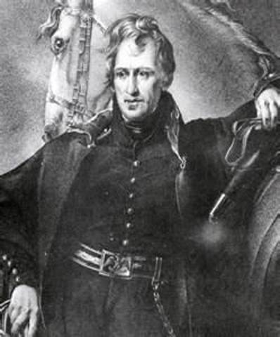 Jackson Enlists in the Revolutionary Army