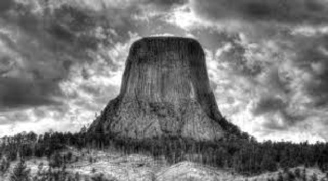 Devil’s Tower, Wyoming, named first national monument