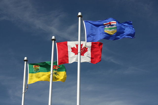 Saskatchewan and Alberta