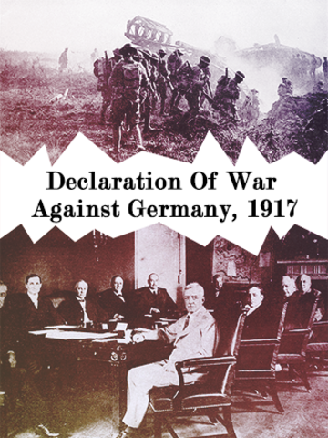 United States declares war on Germany