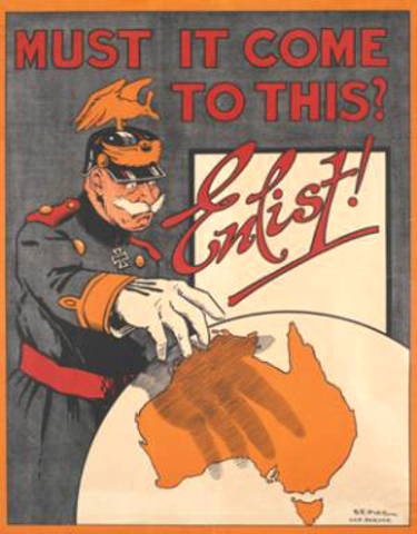 australia goes to war