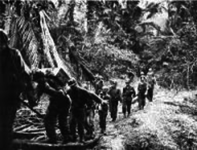 Japan invades New Guinea