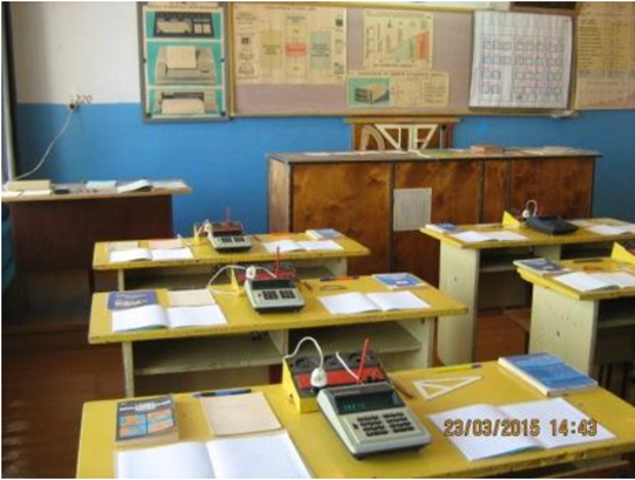 кабинета информатики 1989 г.