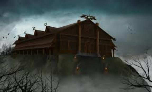 King Hrothgar Builds Herot