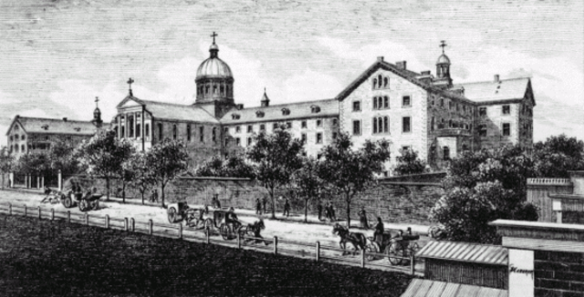 First hospital in North America