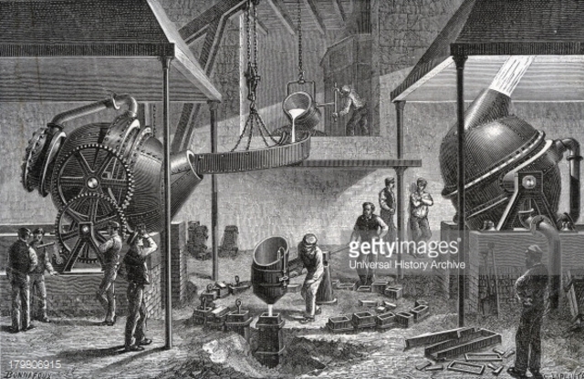 Bessemer process discoverd