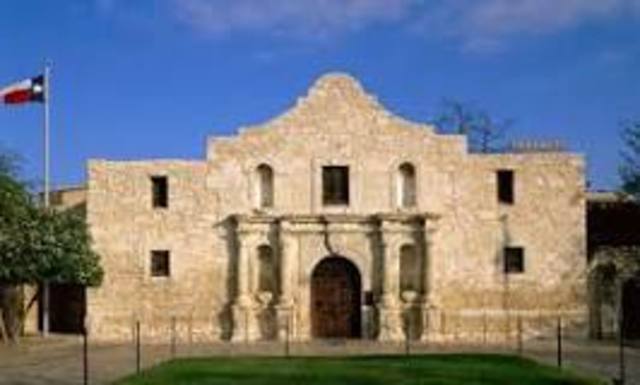 The Battle of the Alamo end