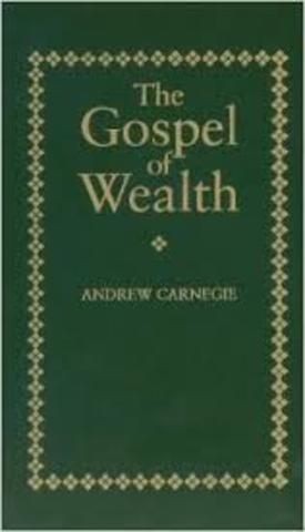 gospel of wealth published