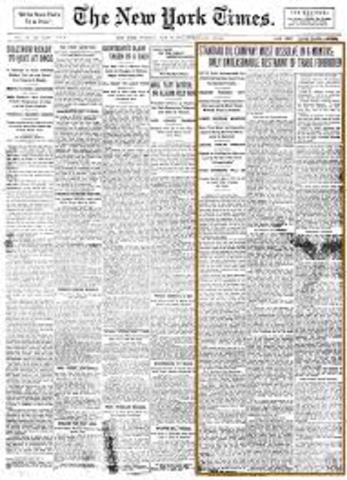 standard oil dissolved by supreme court