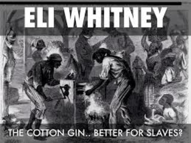 Eli Whitney and The Cotton Gin
