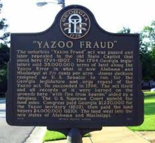 Yazoo Land Fraud