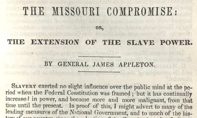 The Missouri Compromise