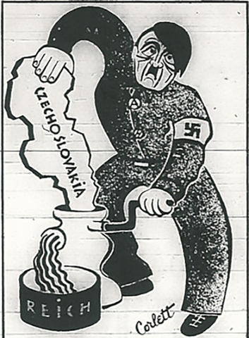 Germany seizes Czechoslovakia