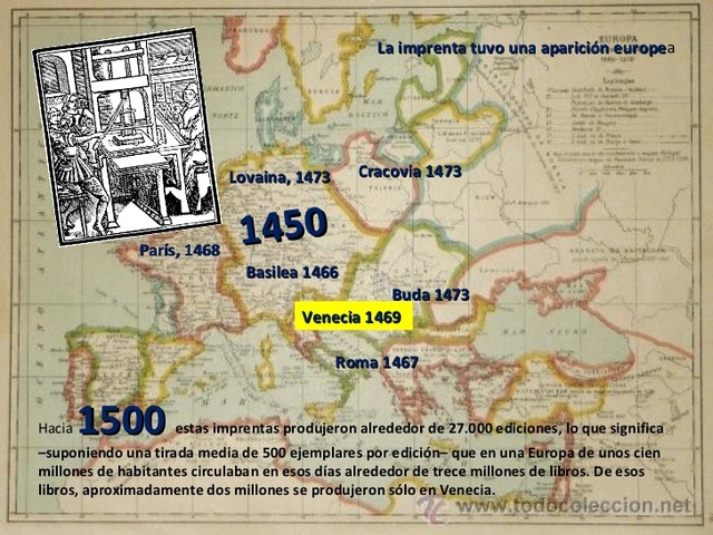 primera imprenta Venecia