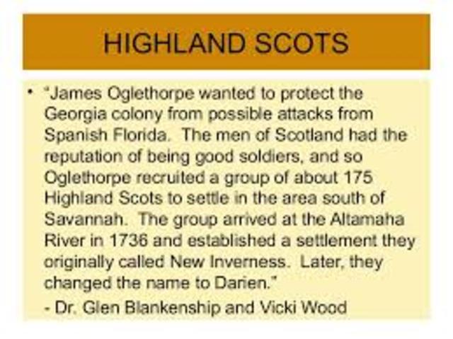 Highland scots arrive