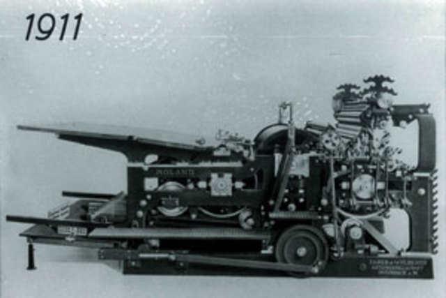 primera prensa mecanica moderna