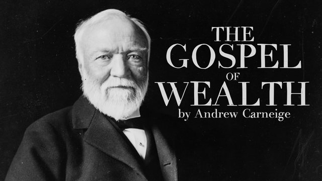 Gospel of Wealth Written